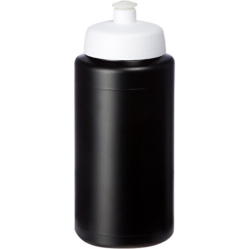 Bouteille de sport Baseline® Plus 500 ml avec couvercle sport et bandeau antidérapant, Image 1