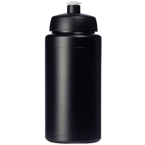 Baseline® Plus Grip 500 Ml Sportflasche Mit Sportdeckel , schwarz, HDPE Kunststoff, PP Kunststoff, 18,50cm (Höhe), Bild 4
