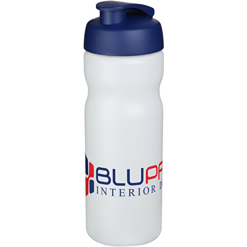 Baseline® Plus 650 Ml Sportflasche Mit Klappdeckel , transparent / blau, HDPE Kunststoff, PP Kunststoff, 22,30cm (Höhe), Bild 2