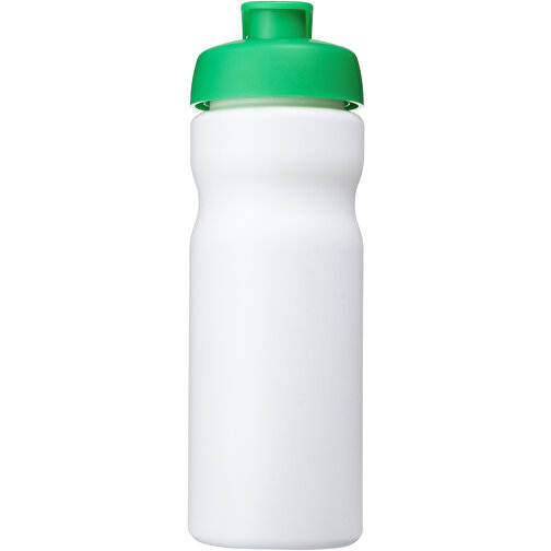 Baseline® Plus 650 Ml Sportflasche Mit Klappdeckel , weiß / grün, HDPE Kunststoff, PP Kunststoff, 22,30cm (Höhe), Bild 3