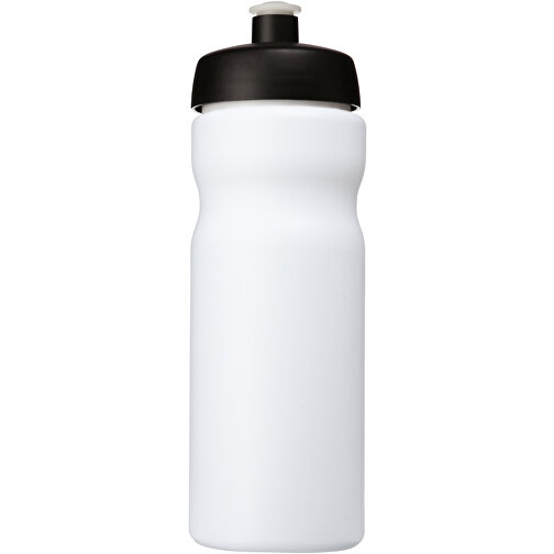 Baseline® Plus 650 Ml Sportflasche , weiß / schwarz, HDPE Kunststoff, PP Kunststoff, 22,30cm (Höhe), Bild 3