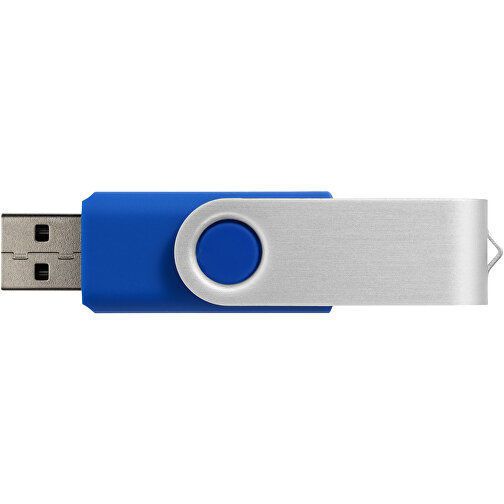 Rotate Doming USB-Stick , royalblau MB , 32 GB , Kunststoff, Aluminium MB , 5,80cm x 1,90cm x 1,00cm (Länge x Höhe x Breite), Bild 4