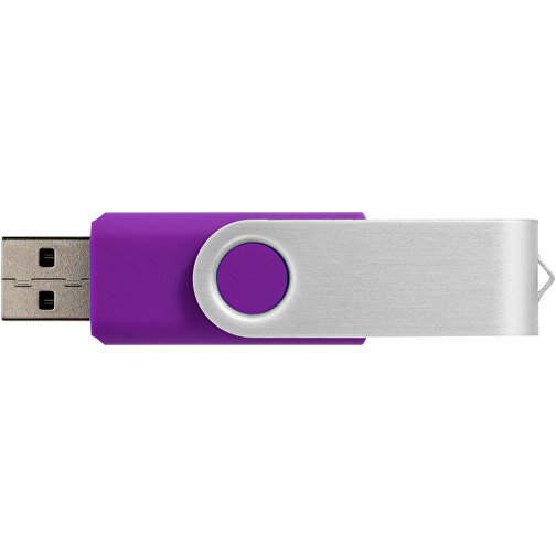 Rotate Doming USB-Stick , lila MB , 32 GB , Kunststoff, Aluminium MB , 5,80cm x 1,90cm x 1,00cm (Länge x Höhe x Breite), Bild 7