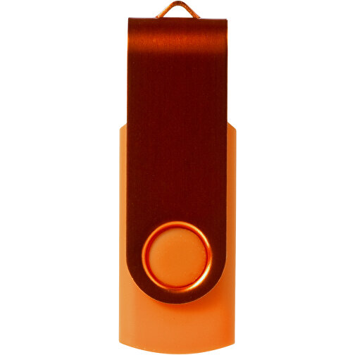 Rotate Metallic USB-Stick , orange MB , 8 GB , Kunststoff, Aluminium MB , 5,80cm x 1,90cm x 1,00cm (Länge x Höhe x Breite), Bild 5