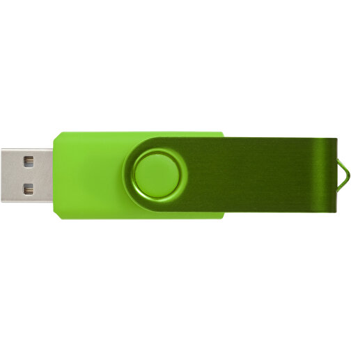 Rotate Metallic USB-Stick , limone MB , 4 GB , Kunststoff, Aluminium MB , 5,80cm x 1,90cm x 1,00cm (Länge x Höhe x Breite), Bild 3