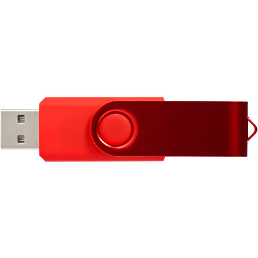 Rotate Metallic USB-Stick , dunkelrot MB , 16 GB , Kunststoff, Aluminium MB , 5,80cm x 1,90cm x 1,00cm (Länge x Höhe x Breite), Bild 7