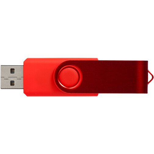 Rotate Metallic USB-Stick , dunkelrot MB , 16 GB , Kunststoff, Aluminium MB , 5,80cm x 1,90cm x 1,00cm (Länge x Höhe x Breite), Bild 8