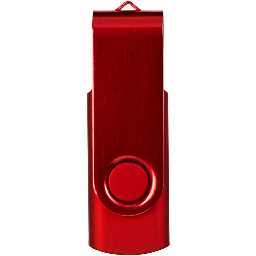 Rotate Metallic USB-Stick , rot MB , 16 GB , Kunststoff, Aluminium MB , 5,80cm x 1,90cm x 1,00cm (Länge x Höhe x Breite), Bild 5