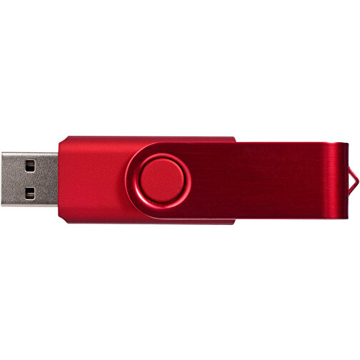 Rotate Metallic USB-Stick , rot MB , 8 GB , Kunststoff, Aluminium MB , 5,80cm x 1,90cm x 1,00cm (Länge x Höhe x Breite), Bild 9
