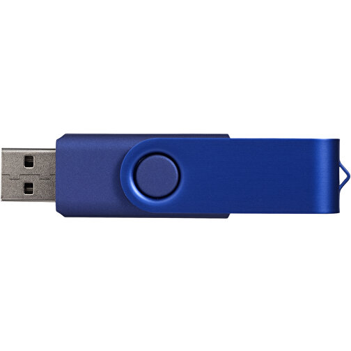 Rotate Metallic USB-Stick , blau MB , 8 GB , Kunststoff, Aluminium MB , 5,80cm x 1,90cm x 1,00cm (Länge x Höhe x Breite), Bild 4