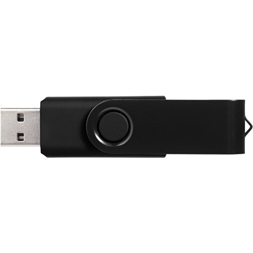Rotate Metallic USB-Stick , schwarz MB , 32 GB , Kunststoff, Aluminium MB , 5,80cm x 1,90cm x 1,00cm (Länge x Höhe x Breite), Bild 3