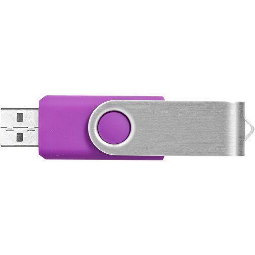 Rotate USB-Stick , lila MB , 8 GB , Kunststoff, Aluminium MB , 5,80cm x 1,90cm x 1,00cm (Länge x Höhe x Breite), Bild 5