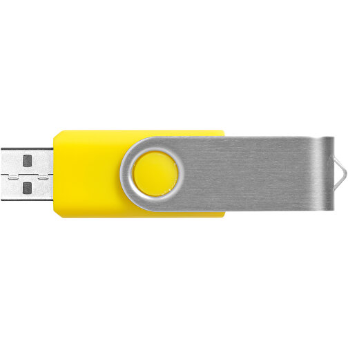 Rotate USB-Stick , gelb MB , 32 GB , Kunststoff, Aluminium MB , 5,80cm x 1,90cm x 1,00cm (Länge x Höhe x Breite), Bild 7