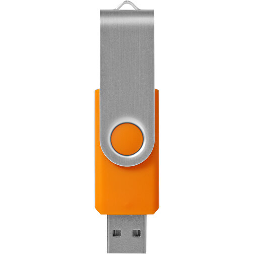 Rotate USB-Stick , orange MB , 16 GB , Kunststoff, Aluminium MB , 5,80cm x 1,90cm x 1,00cm (Länge x Höhe x Breite), Bild 3