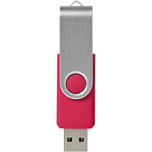 Rotate USB-Stick , magenta MB , 16 GB , Kunststoff, Aluminium MB , 5,80cm x 1,90cm x 1,00cm (Länge x Höhe x Breite), Bild 3