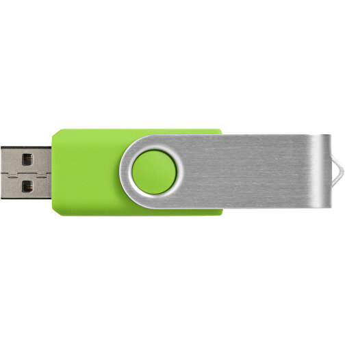 Rotate USB-Stick , limone MB , 16 GB , Kunststoff, Aluminium MB , 5,80cm x 1,90cm x 1,00cm (Länge x Höhe x Breite), Bild 4