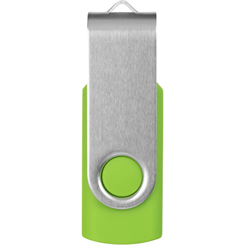 Rotate USB-Stick , limone MB , 8 GB , Kunststoff, Aluminium MB , 5,80cm x 1,90cm x 1,00cm (Länge x Höhe x Breite), Bild 5
