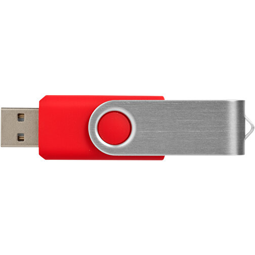 Rotate USB-Stick , mittelrot MB , 8 GB , Kunststoff, Aluminium MB , 5,80cm x 1,90cm x 1,00cm (Länge x Höhe x Breite), Bild 6