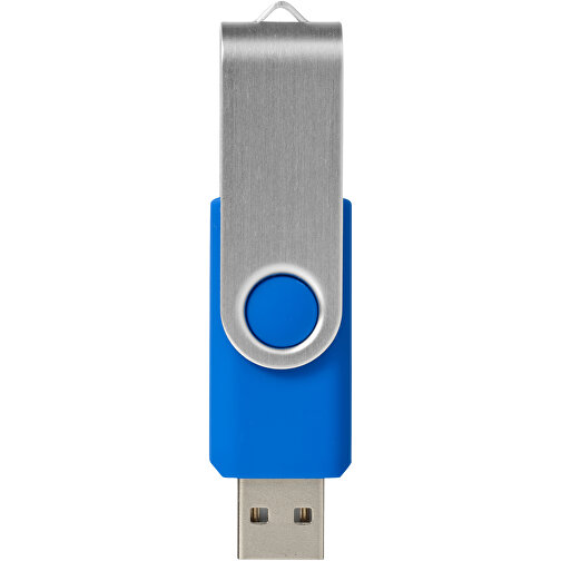Rotate USB-Stick , mittelblau MB , 32 GB , Kunststoff, Aluminium MB , 5,80cm x 1,90cm x 1,00cm (Länge x Höhe x Breite), Bild 3
