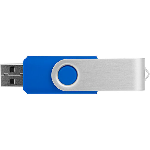 Rotate USB-Stick , mittelblau MB , 16 GB , Kunststoff, Aluminium MB , 5,80cm x 1,90cm x 1,00cm (Länge x Höhe x Breite), Bild 5