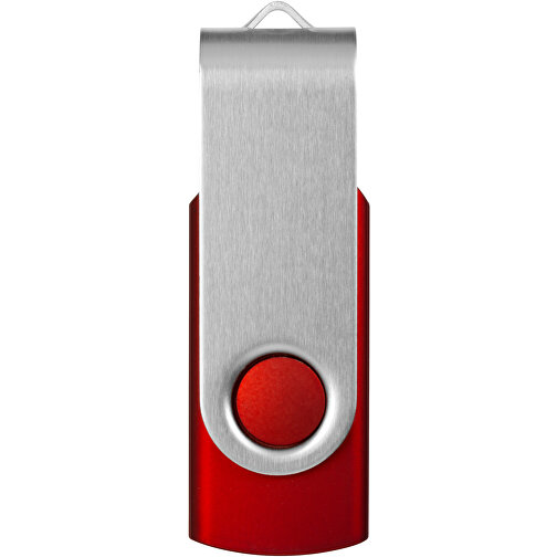 Rotate USB-Stick , rot MB , 2 GB , Kunststoff, Aluminium MB , 5,80cm x 1,90cm x 1,00cm (Länge x Höhe x Breite), Bild 5