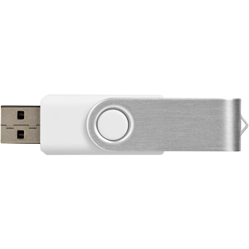 Rotate USB-Stick , weiss MB , 16 GB , Kunststoff, Aluminium MB , 5,80cm x 1,90cm x 1,00cm (Länge x Höhe x Breite), Bild 6