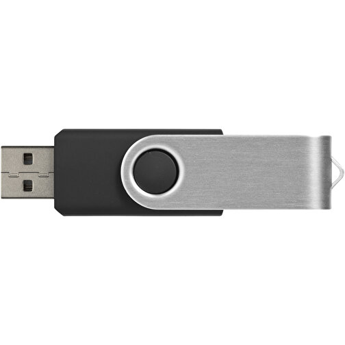 Rotate USB-Stick , schwarz MB , 32 GB , Kunststoff, Aluminium MB , 5,80cm x 1,90cm x 1,00cm (Länge x Höhe x Breite), Bild 4