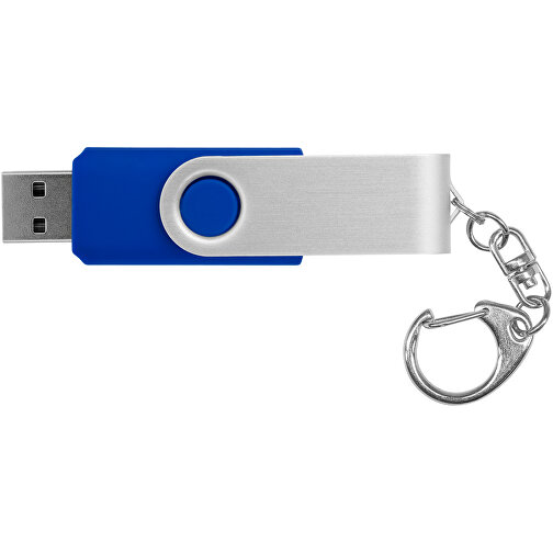 Rotate Mit Schlüsselanhänger USB-Stick , royalblau MB , 32 GB , Kunststoff, Aluminium MB , 5,80cm x 1,90cm x 1,00cm (Länge x Höhe x Breite), Bild 6