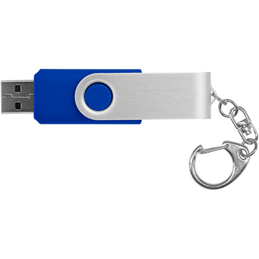 Rotate Mit Schlüsselanhänger USB-Stick , royalblau MB , 8 GB , Kunststoff, Aluminium MB , 5,80cm x 1,90cm x 1,00cm (Länge x Höhe x Breite), Bild 7