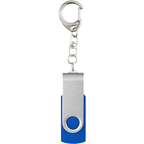 Rotate Mit Schlüsselanhänger USB-Stick , royalblau MB , 8 GB , Kunststoff, Aluminium MB , 5,80cm x 1,90cm x 1,00cm (Länge x Höhe x Breite), Bild 4