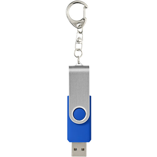 Rotate Mit Schlüsselanhänger USB-Stick , royalblau MB , 1 GB , Kunststoff, Aluminium MB , 5,80cm x 1,90cm x 1,00cm (Länge x Höhe x Breite), Bild 3