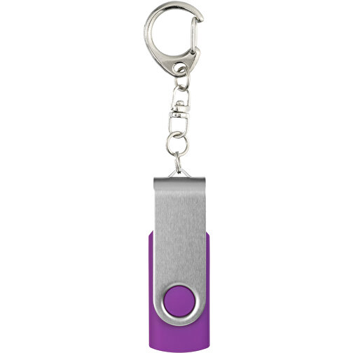 Rotate Mit Schlüsselanhänger USB-Stick , lila MB , 1 GB , Kunststoff, Aluminium MB , 5,80cm x 1,90cm x 1,00cm (Länge x Höhe x Breite), Bild 4