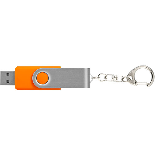 Rotate Mit Schlüsselanhänger USB-Stick , orange MB , 32 GB , Kunststoff, Aluminium MB , 5,80cm x 1,90cm x 1,00cm (Länge x Höhe x Breite), Bild 8
