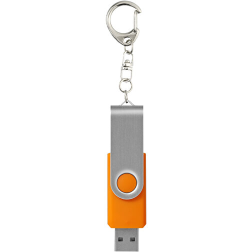 Rotate Mit Schlüsselanhänger USB-Stick , orange MB , 1 GB , Kunststoff, Aluminium MB , 5,80cm x 1,90cm x 1,00cm (Länge x Höhe x Breite), Bild 3