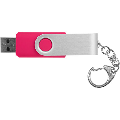 Rotate Mit Schlüsselanhänger USB-Stick , magenta MB , 16 GB , Kunststoff, Aluminium MB , 5,80cm x 1,90cm x 1,00cm (Länge x Höhe x Breite), Bild 10