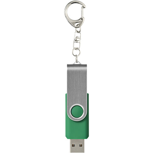 Rotate Mit Schlüsselanhänger USB-Stick , grün MB , 32 GB , Kunststoff, Aluminium MB , 5,80cm x 1,90cm x 1,00cm (Länge x Höhe x Breite), Bild 3