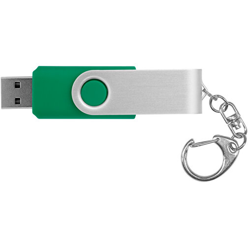 Rotate Mit Schlüsselanhänger USB-Stick , grün MB , 16 GB , Kunststoff, Aluminium MB , 5,80cm x 1,90cm x 1,00cm (Länge x Höhe x Breite), Bild 7