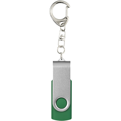 Rotate Mit Schlüsselanhänger USB-Stick , grün MB , 16 GB , Kunststoff, Aluminium MB , 5,80cm x 1,90cm x 1,00cm (Länge x Höhe x Breite), Bild 5