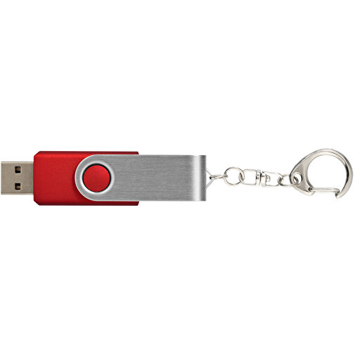 Rotate Mit Schlüsselanhänger USB-Stick , rot MB , 8 GB , Kunststoff, Aluminium MB , 5,80cm x 1,90cm x 1,00cm (Länge x Höhe x Breite), Bild 8