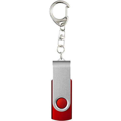 Rotate Mit Schlüsselanhänger USB-Stick , rot MB , 4 GB , Kunststoff, Aluminium MB , 5,80cm x 1,90cm x 1,00cm (Länge x Höhe x Breite), Bild 4