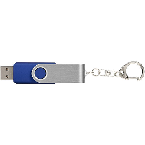 Rotate Mit Schlüsselanhänger USB-Stick , blau MB , 32 GB , Kunststoff, Aluminium MB , 5,80cm x 1,90cm x 1,00cm (Länge x Höhe x Breite), Bild 7