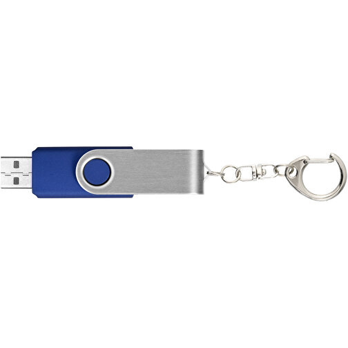 Rotate Mit Schlüsselanhänger USB-Stick , blau MB , 1 GB , Kunststoff, Aluminium MB , 5,80cm x 1,90cm x 1,00cm (Länge x Höhe x Breite), Bild 10