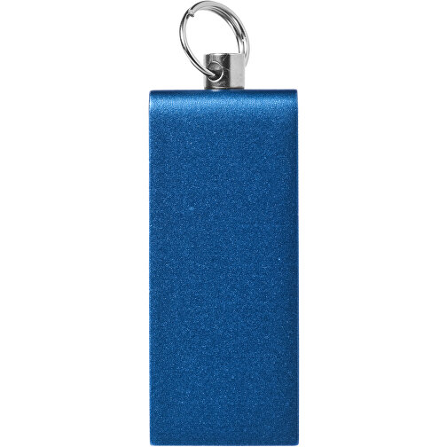 Mini Rotate USB-Stick , blau MB , 16 GB , Aluminium MB , 3,30cm x 1,60cm x 0,60cm (Länge x Höhe x Breite), Bild 5