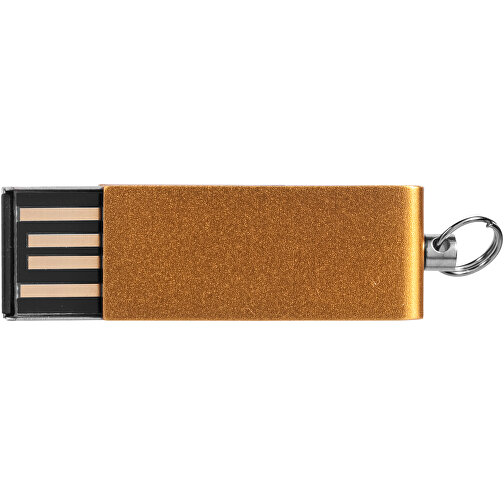 Mini Rotate USB-Stick , gold MB , 32 GB , Aluminium MB , 3,30cm x 1,60cm x 0,60cm (Länge x Höhe x Breite), Bild 8