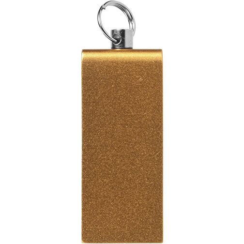 Mini Rotate USB-Stick , gold MB , 2 GB , Aluminium MB , 3,30cm x 1,60cm x 0,60cm (Länge x Höhe x Breite), Bild 5