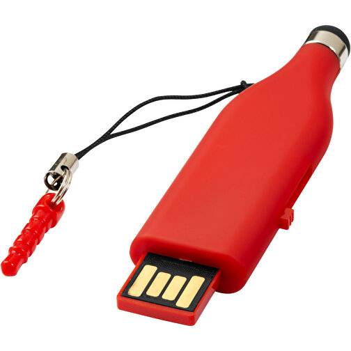 Stylus USB-Stick 2.0 32 GB , rot MB , 32 GB , Kunststoff MB , 6,90cm x 2,00cm x 0,80cm (Länge x Höhe x Breite), Bild 1