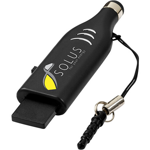 Stylus USB-Stick 2.0 32 GB , schwarz MB , 32 GB , Kunststoff MB , 6,90cm x 2,00cm x 0,80cm (Länge x Höhe x Breite), Bild 2