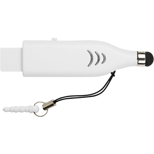 Stylus USB-Stick , weiss MB , 4 GB , Kunststoff MB , 6,90cm x 2,00cm x 0,80cm (Länge x Höhe x Breite), Bild 5