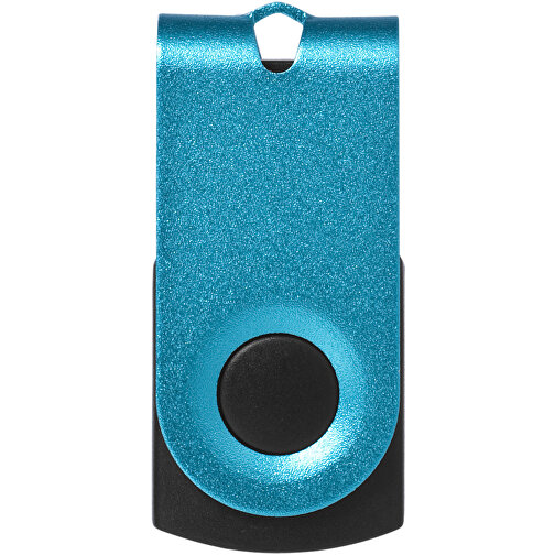 Mini USB-Stick , navy MB , 2 GB , Aluminium MB , 3,20cm x 1,60cm x 1,40cm (Länge x Höhe x Breite), Bild 3