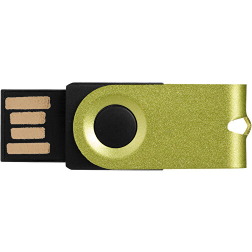 Mini USB-Stick , apfelgrün MB , 32 GB , Aluminium MB , 3,20cm x 1,60cm x 1,40cm (Länge x Höhe x Breite), Bild 5